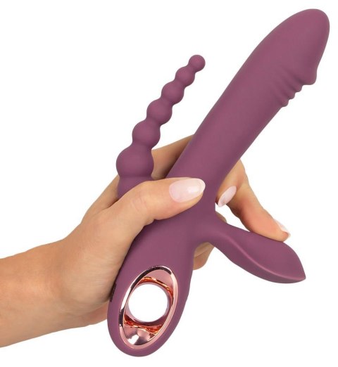 Innowacyjny Masażer 3-w-1 SLIM TRIPLE PLUM- YOU2TOYS