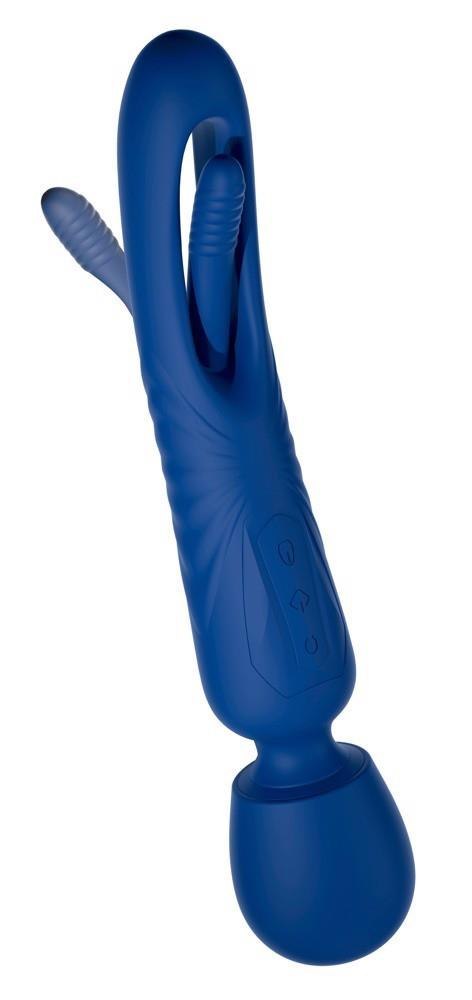 Masażer Różdżka Stymulujący 2w1 Smile 2in1 Wand with Flicking