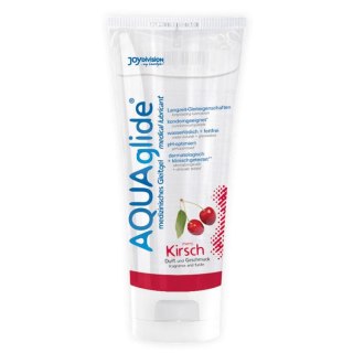 Żel/Lubrykant Wodny Wiśnia -AQUAglide cherry. 100ml