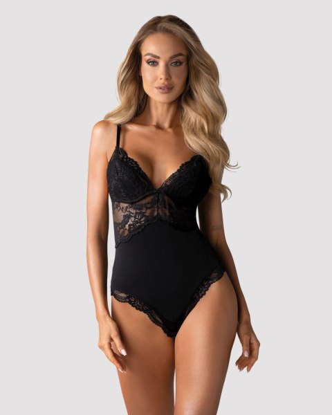 Bielizna- 810-TED-1 body czarne L/XL