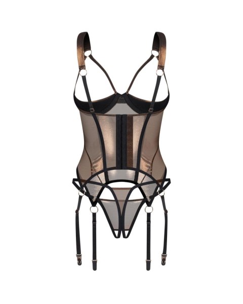 Soranna gorset i stringi otwarte L/XL