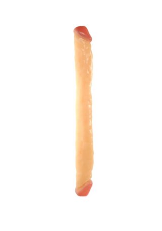 Dildo podwójne cieliste 46cm Me You Us Double Dong Flesh ABS