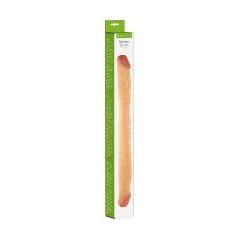 Dildo podwójne cieliste 46cm Me You Us Double Dong Flesh ABS
