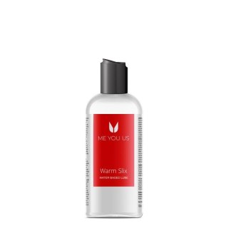 Lubrykant wodny rozgrzewający Me You Us Aqua Slix WarmingTransparent 100ml