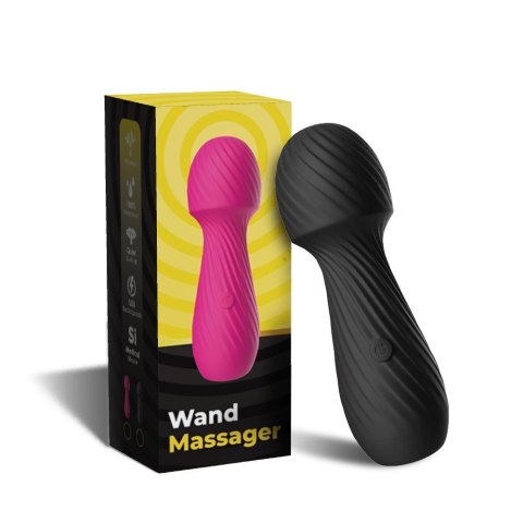 Masażer Dazzle 9 Trybów Wibracji USB Ładowany Czarny