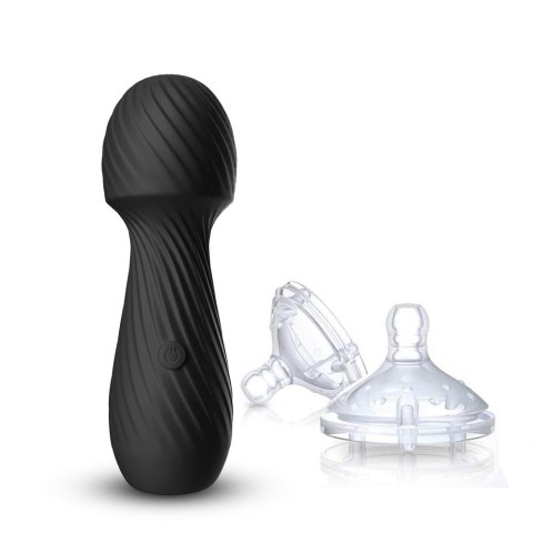 Masażer Dazzle 9 Trybów Wibracji USB Ładowany Czarny