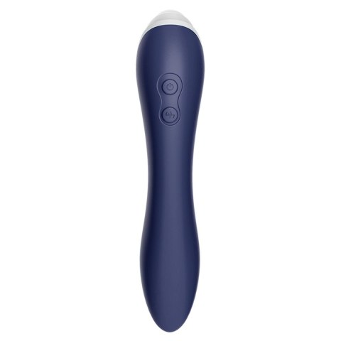 Stymulator Łechtaczki Fairyland Navy Blue 9 Trybów Lizania 9 Trybów Wibracji Wodoodporny USB