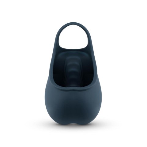Erekcyjna Nakładka Stymulująca Na Jądra, Niebieska-Boners Stimulating Ball Pouch - Blue