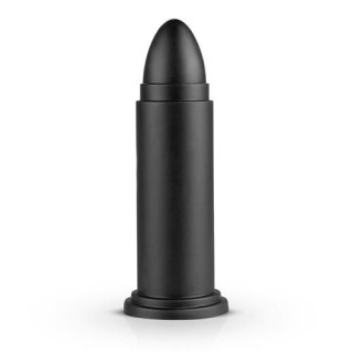 Dildo w kształcie pocisku czarne 25.6x6.8cm Pounder Dildo ONE-DC B.V.