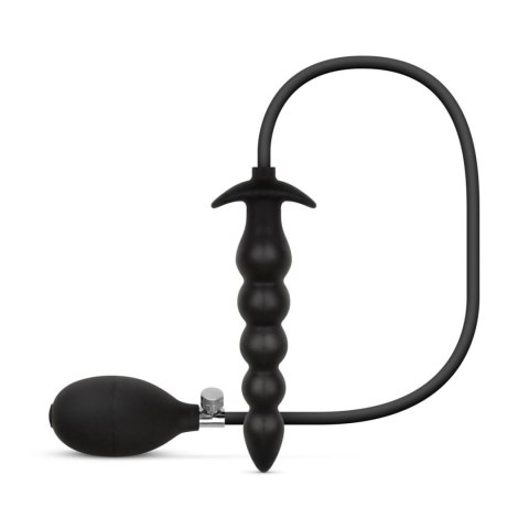 Koraliki analne pompowane czarne 20cm