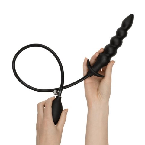 Koraliki analne pompowane czarne 20cm