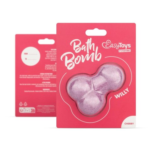 Kula Do Kąpieli w kształcie penisa o zapachu wiśni Willy Easy Toys