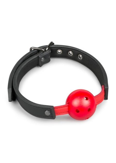 Knebel czarny z czerwoną kulką EasyToys