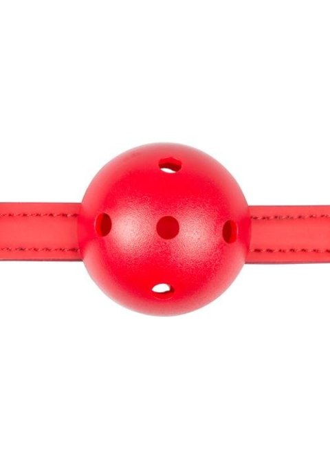 Knebel czarny z czerwoną kulką EasyToys