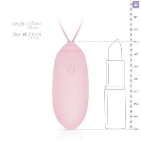 Jajeczko Wibrujące Z Pilotem Różowe-LUV EGG