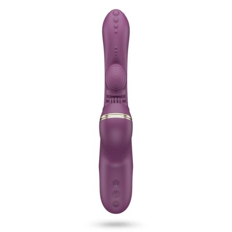Wibrator Króliczek Wielofunkcyjny Z Wymiennymi Końcówkami Fioletowy - Vibe Collection