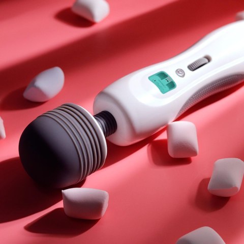 Masażer Różdżka 8 Trybów Wibracji Biały Magic Wand