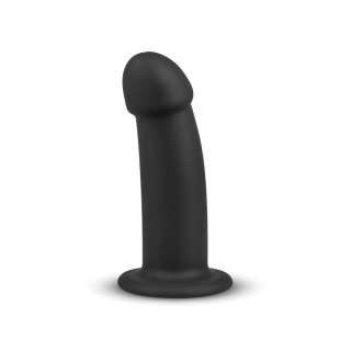 Dildo silikonowe waginalno-analne czarne 14.5cm No Parts Charlie Dildo ONE-DC B.V.