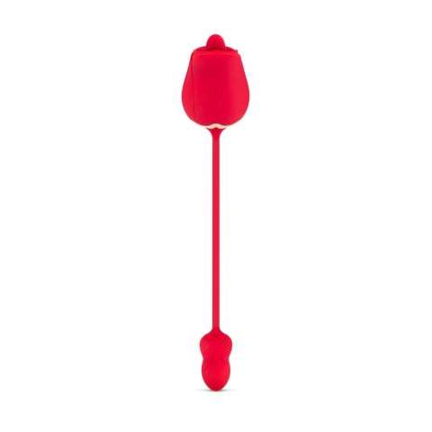 Stymulator Łechtaczki z Podwójną Stymulacją Rose Vibrator and Clitoris Stimulator Różowy - Teazers