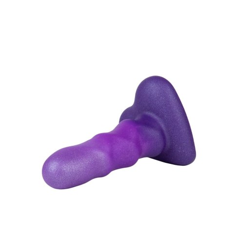 Dildo z przyssawką serce fioletowe Unicorn Mini Purple INTIMATE DISTRIBUTION