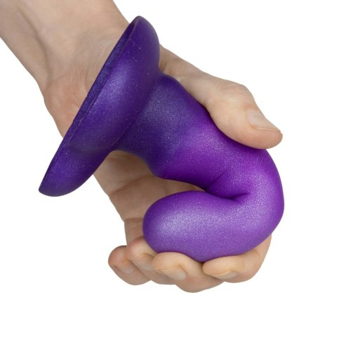 Dildo z przyssawką serce fioletowe Unicorn Mini Purple INTIMATE DISTRIBUTION