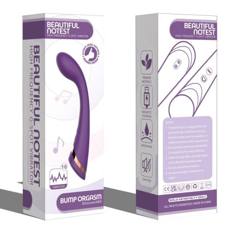 Wibrator Do Punktu G Elastyczny Z 10 Funkcjami Wibracji - Beautiful Notest