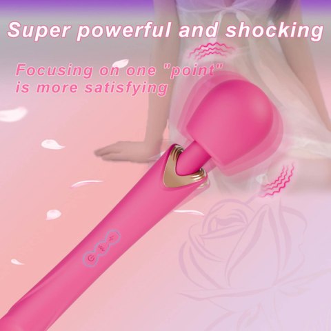 Masażer Różdżka Różowy Perfect Wand