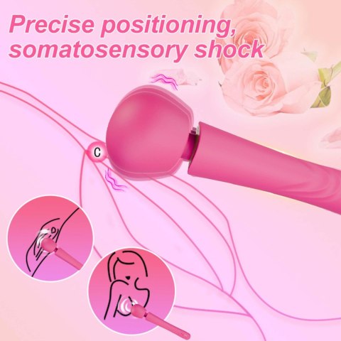 Masażer Różdżka Różowy Perfect Wand