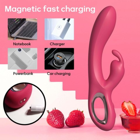 Słodki i Skuteczny Wibrator Króliczek - RABBIT VIBRATOR PINK