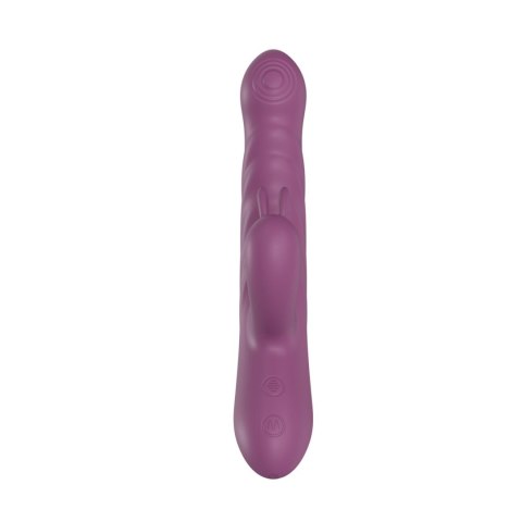 Wibrator Króliczek Z Funkcją Grzania Fioletowy- RABBIT VIBRATOR PURPLE