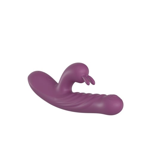 Wibrator Króliczek Z Funkcją Grzania Fioletowy- RABBIT VIBRATOR PURPLE