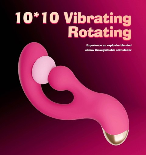 Nowoczesny Masażer Punktu G Z Rotacją - SANI TURNING VIBRATION MASSAGER
