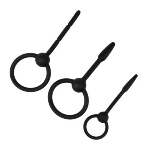 Zestaw dilatorów do cewki moczowej czarne 3szt. INTIMATE DISTRIBUTION