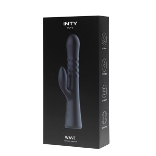 Masażer Wibracyjny Silikonowy Wodoodporny USB - INTY TOYS WAVE