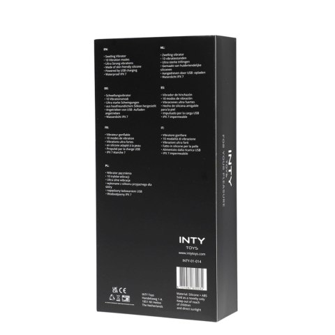 Masażer Wibracyjny Silikonowy Wodoodporny USB - INTY TOYS WAVE
