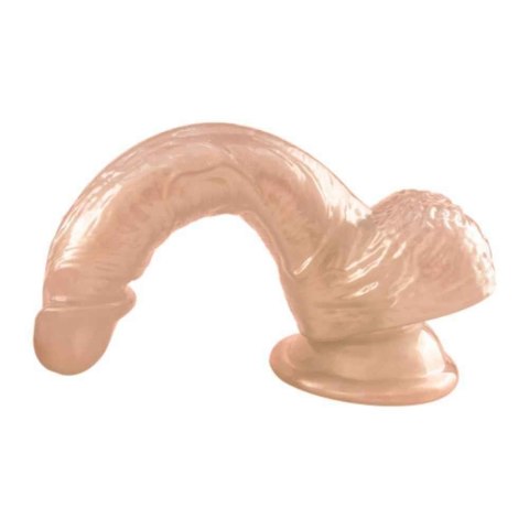Dildo z perłowym wykończeniem różowe 20.5cm Pearlescent dildo Mabe Pearl Pink INTIMATE DISTRIBUTION