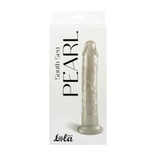 Dildo z perłowym wykończeniem białe 20cm Pearlescent dildo South Sea Pearl White INTIMATE DISTRIBUTION