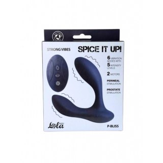 Masażer prostaty na pilota czarny Spice it Up P-Bliss Intimate Distribution