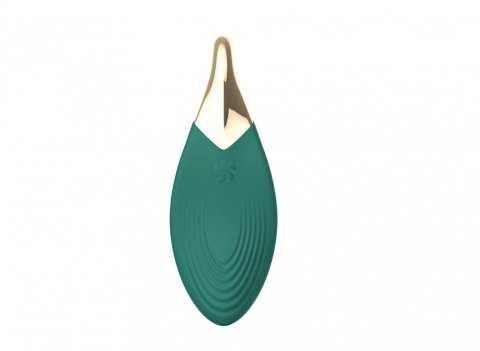 Wibrator Naszyjnik W Kształcie Liścia Wodoodporny Zielony – Vibrating Necklace Liberty Leaf
