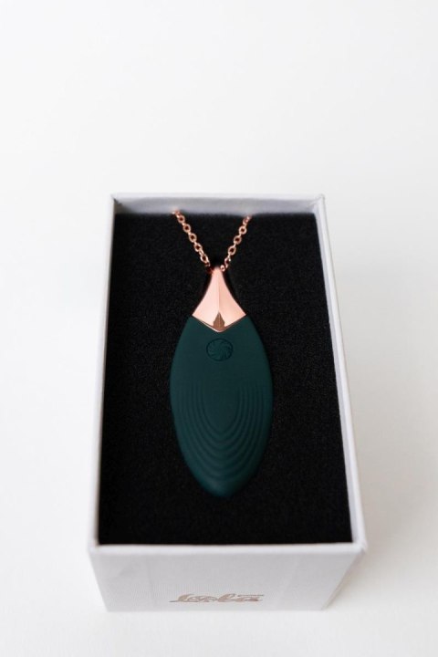 Wibrator Naszyjnik W Kształcie Liścia Wodoodporny Zielony – Vibrating Necklace Liberty Leaf