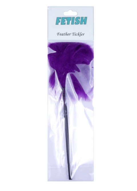 Piórko do łaskotania fioletowe Feather Tickler Purple B Series Fetish