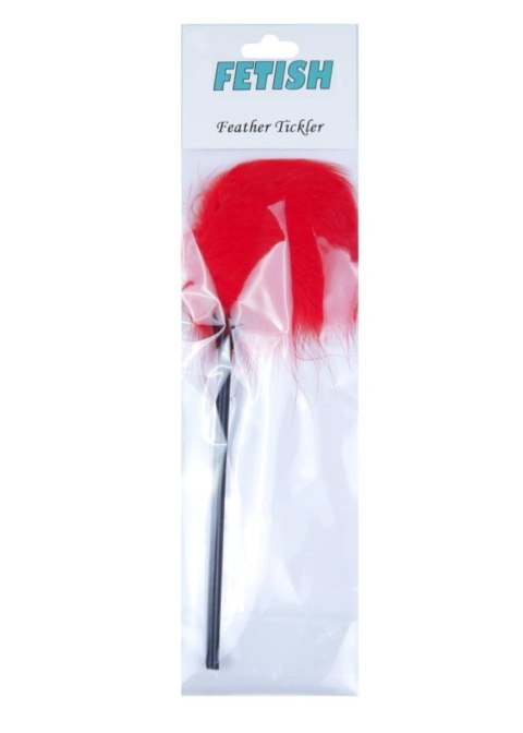 Piórko do łaskotania czerwone Feather Tickler Red B Series Fetish
