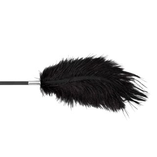 Pejcz z piórkiem czarny Fetish B-Series Tickler & Whip 1.0