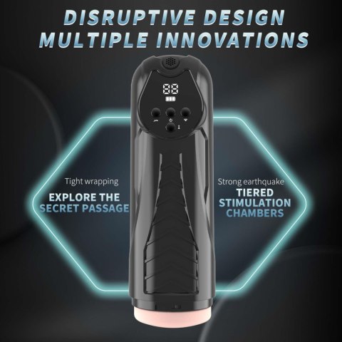 Luksusowy Masturbator Wielofunkcyjny Premium USB Ładowany Model 04