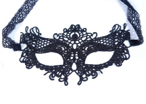 Maska ozdobna czarna Love Mask B Series Fetish