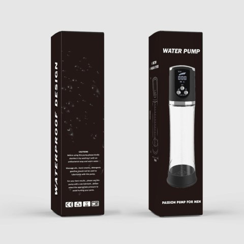 Elektryczna Pompka Próżniowa Passion Pump Premium USB Ładowana LCD Wodoodporna