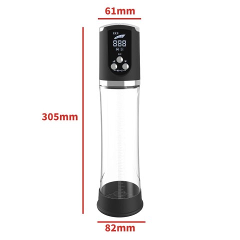 Elektryczna Pompka Próżniowa Passion Pump Premium USB Ładowana LCD Wodoodporna