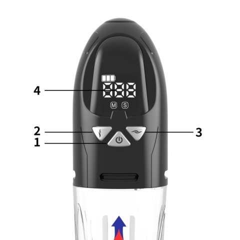 Elektryczna Pompka Próżniowa Passion Pump Premium USB Ładowana LCD Wodoodporna