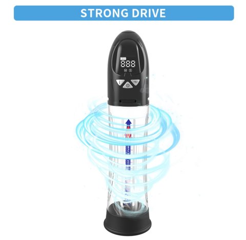 Elektryczna Pompka Próżniowa Passion Pump Premium USB Ładowana LCD Wodoodporna