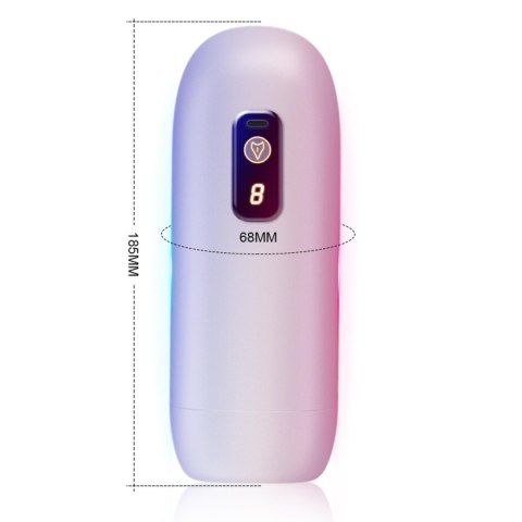 Masturbator Wibracyjny USB Ładowany 8 Trybów Wibracji